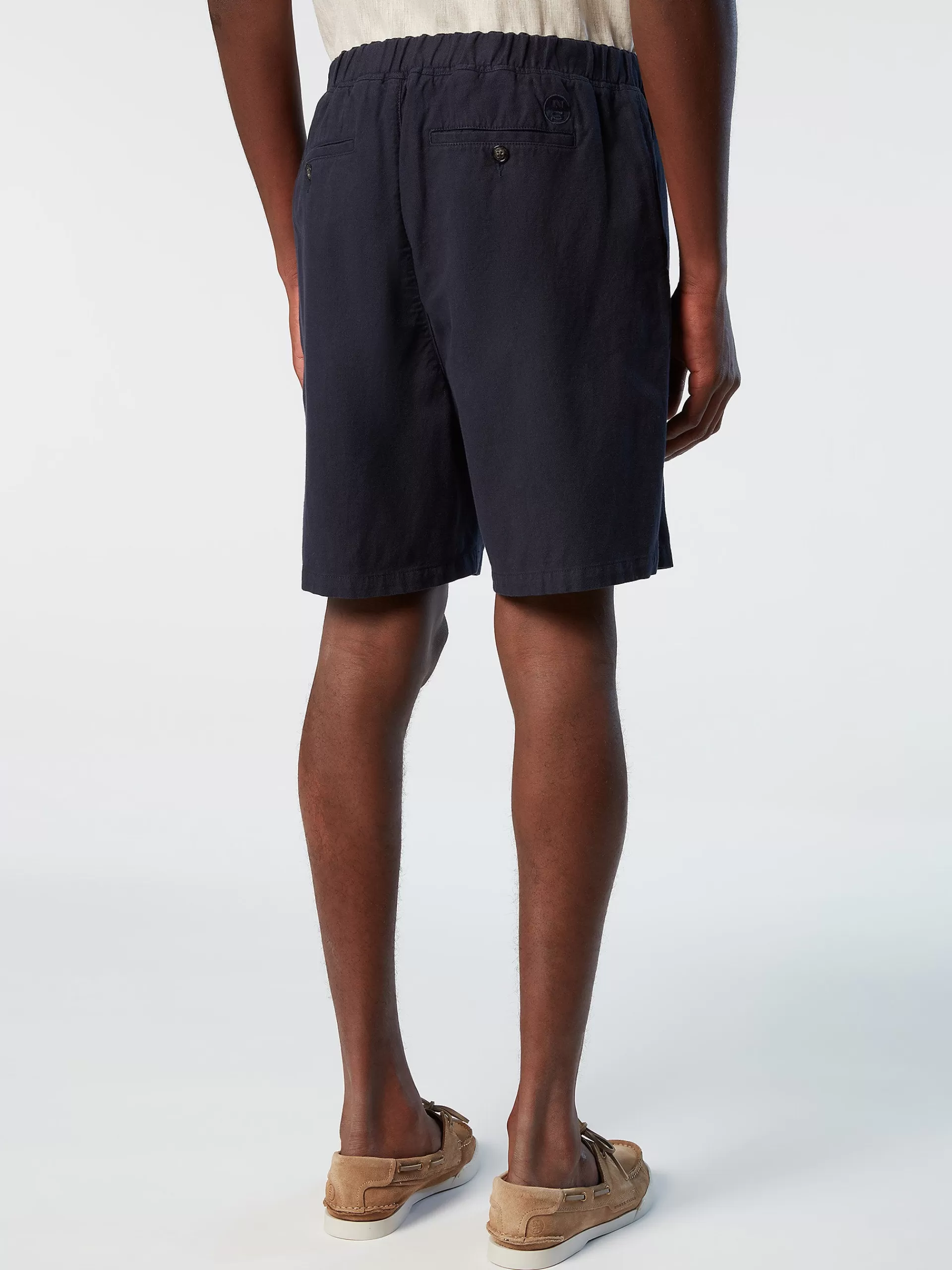 North Sails 'Washed Cotton-linen Shorts^ Outlet