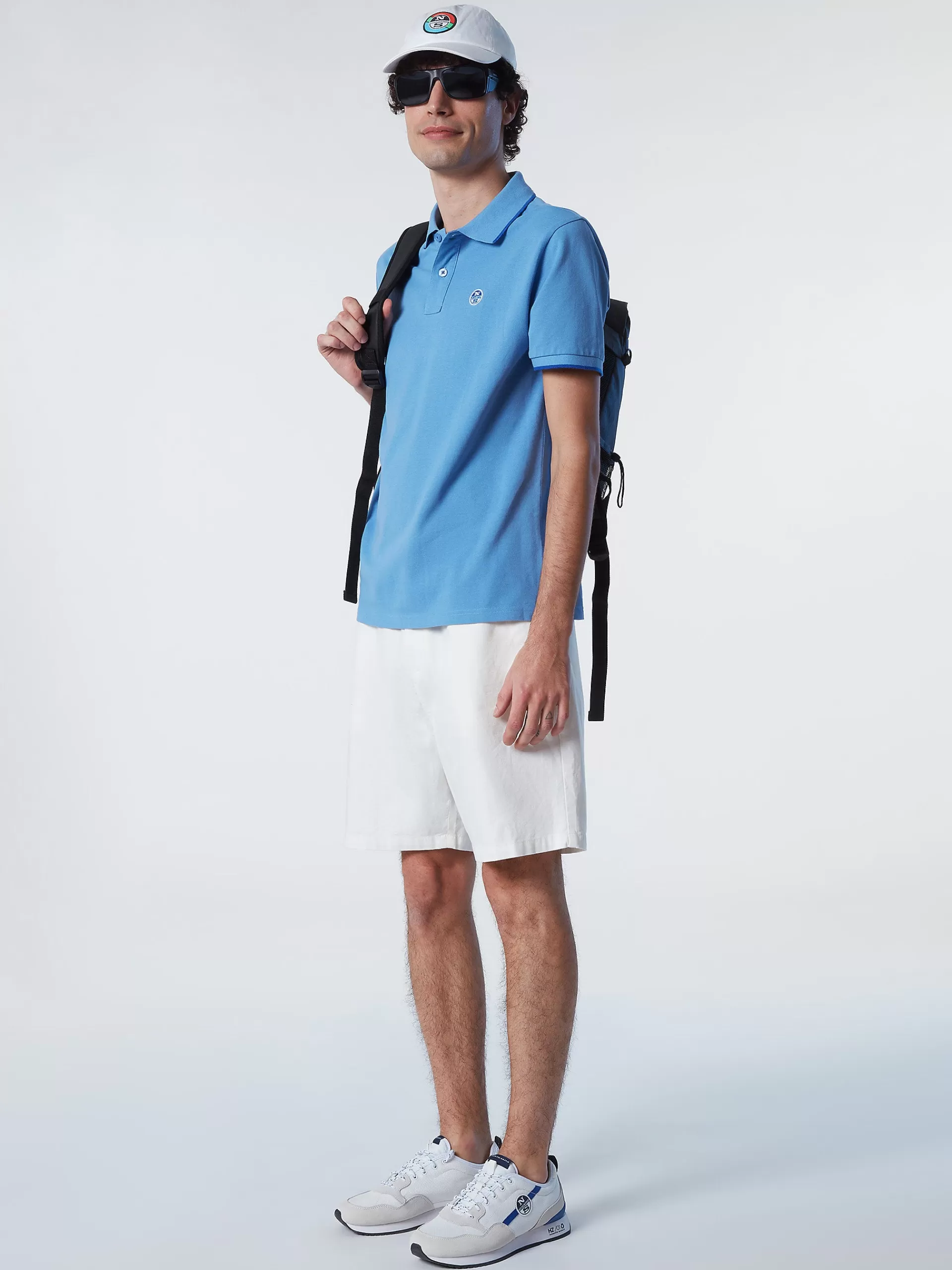 North Sails 'Washed Cotton-linen Shorts^ Outlet