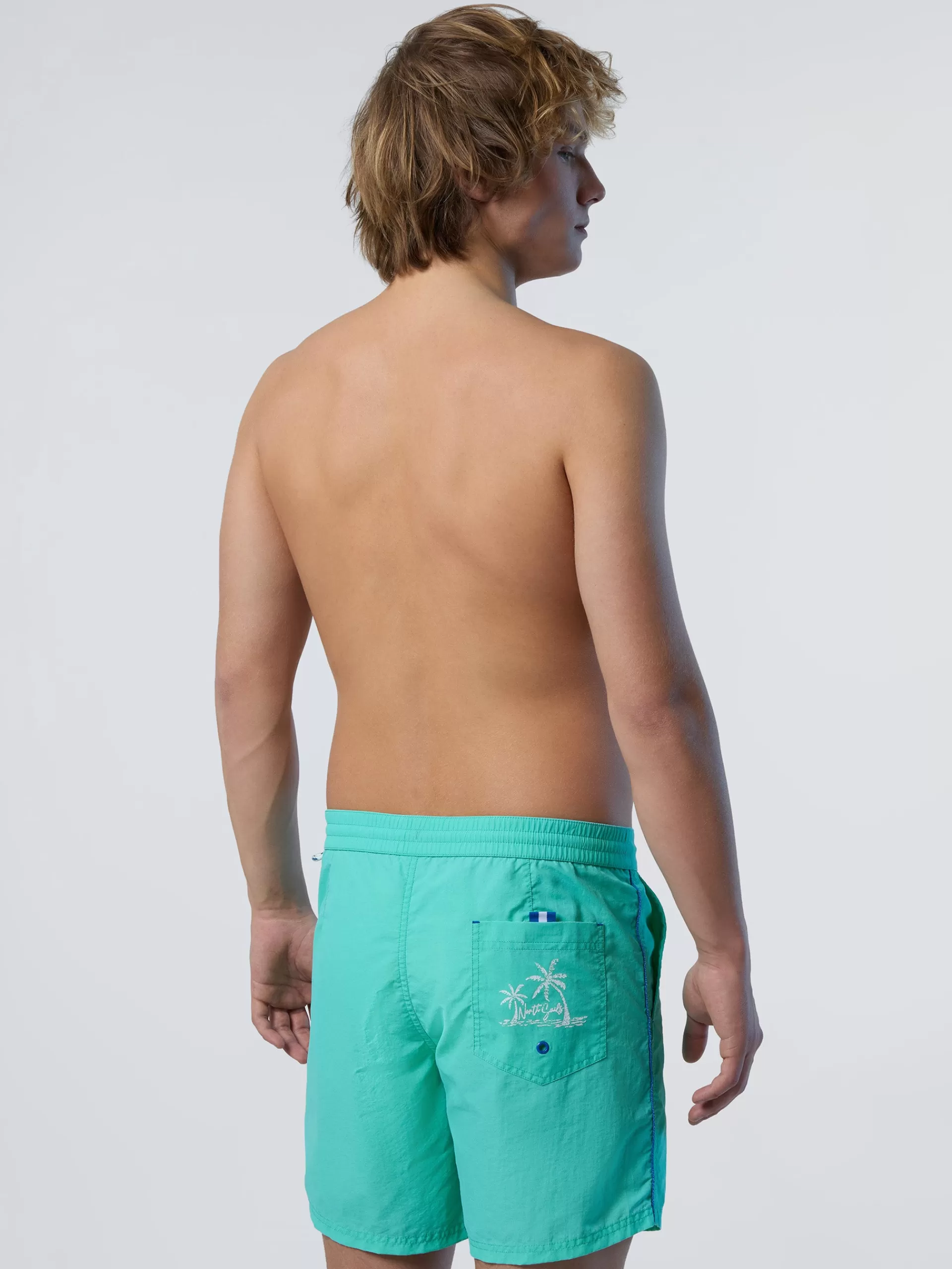 North Sails 'Washed Nylon Swim Shorts^ Beachwear