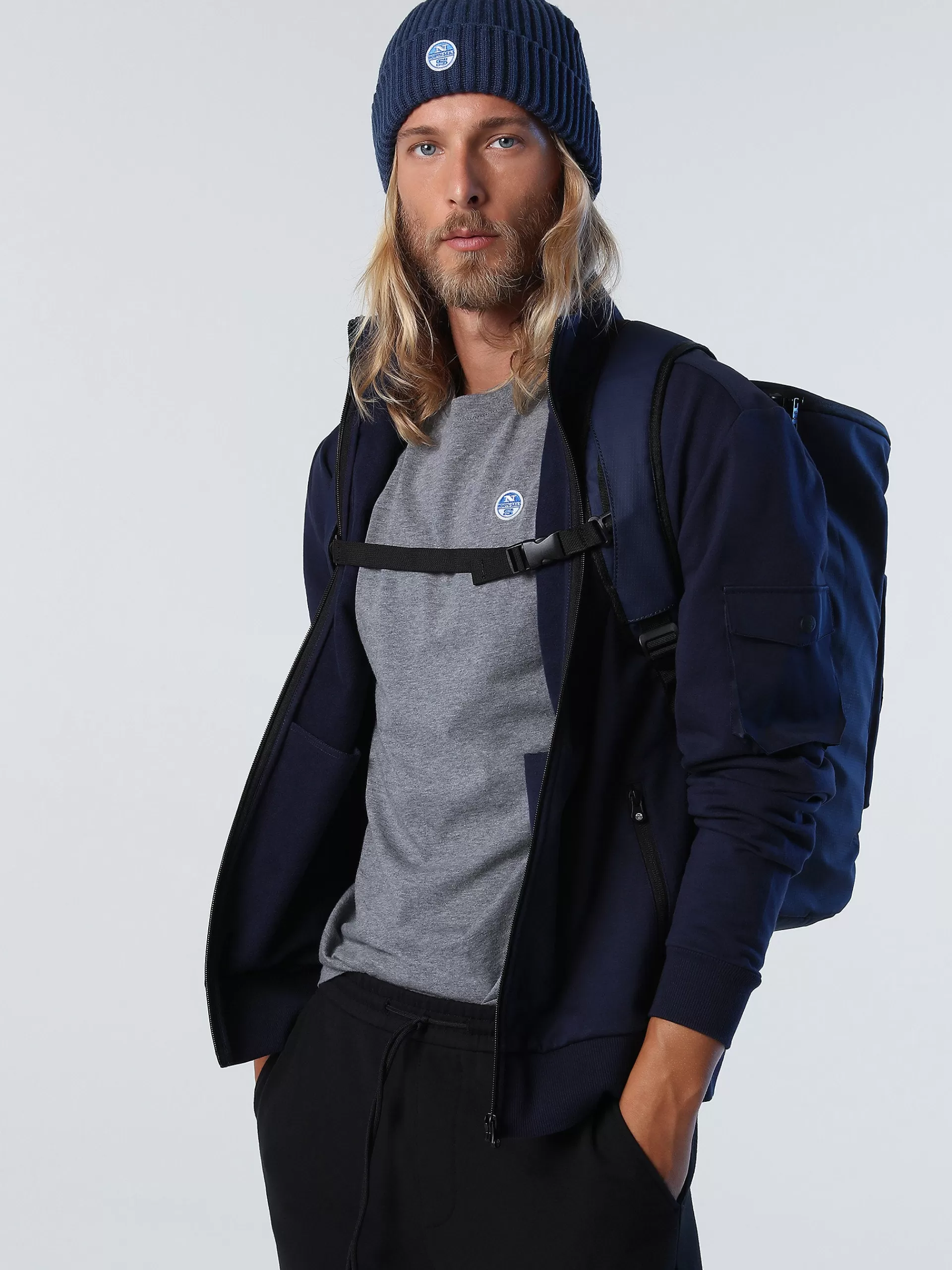 North Sails 'Zip Sweatshirt With Pocket^ Outlet